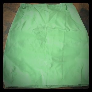Louis Vuitton silk skirt 36